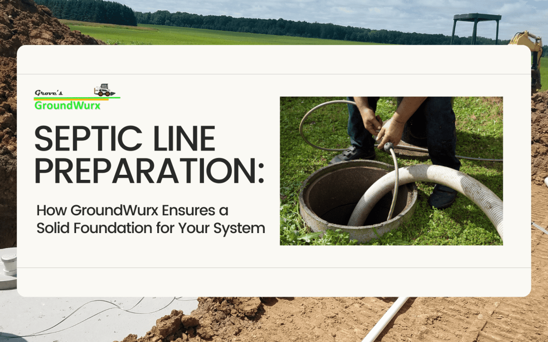 Septic Line Preparation: How GroundWurx Ensures a Solid Foundation for Your System